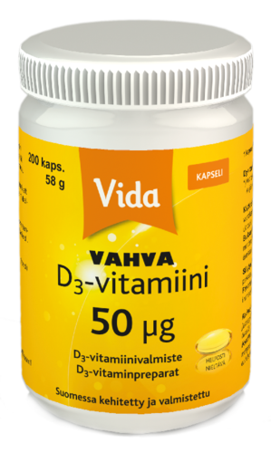 Vida Vahva D3 -vitamiini