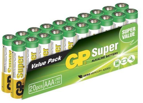 GP Super alkaline AAA, 20 kpl